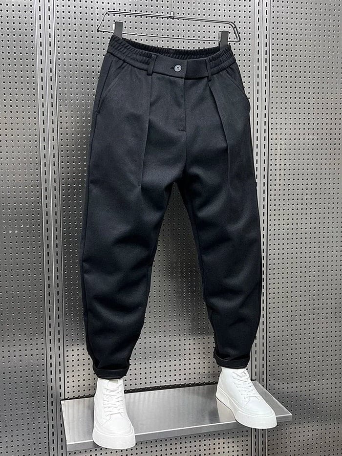 LAURENT MONACO | PANTALON PLISSÉ CONIQUE POUR HOMMES