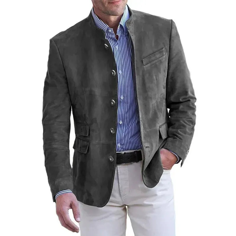 LAURENT MONACO | BLAZER À COL MONTANT POUR HOMME