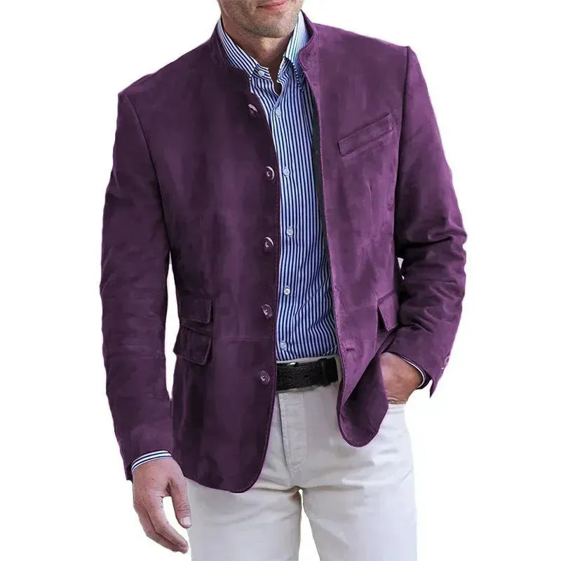 LAURENT MONACO | BLAZER À COL MONTANT POUR HOMME