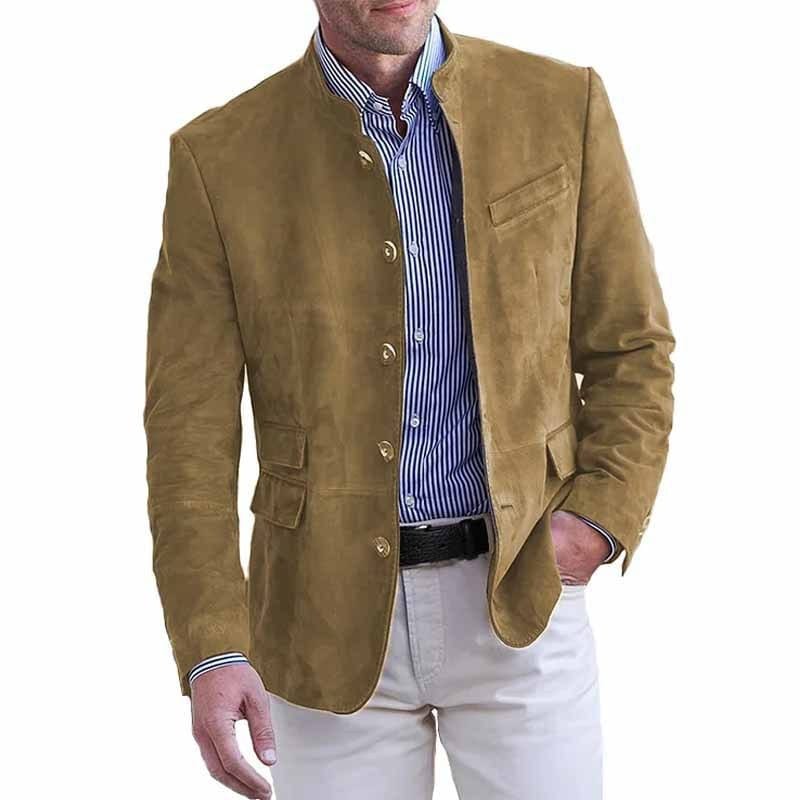 LAURENT MONACO | BLAZER À COL MONTANT POUR HOMME