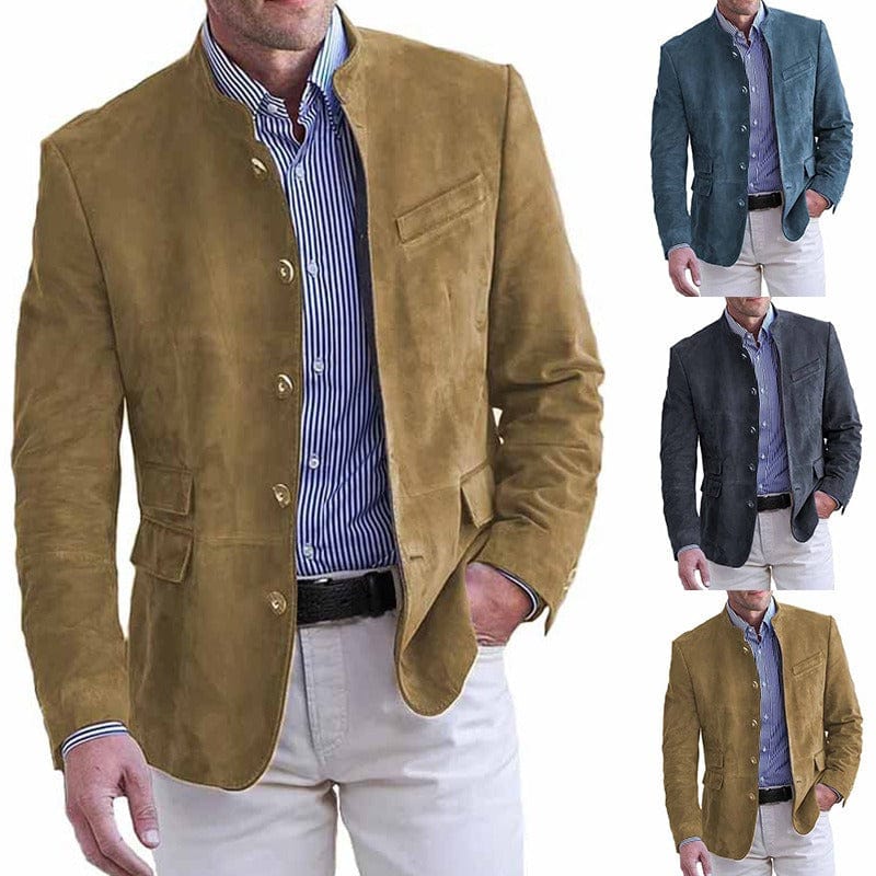 LAURENT MONACO | BLAZER À COL MONTANT POUR HOMME