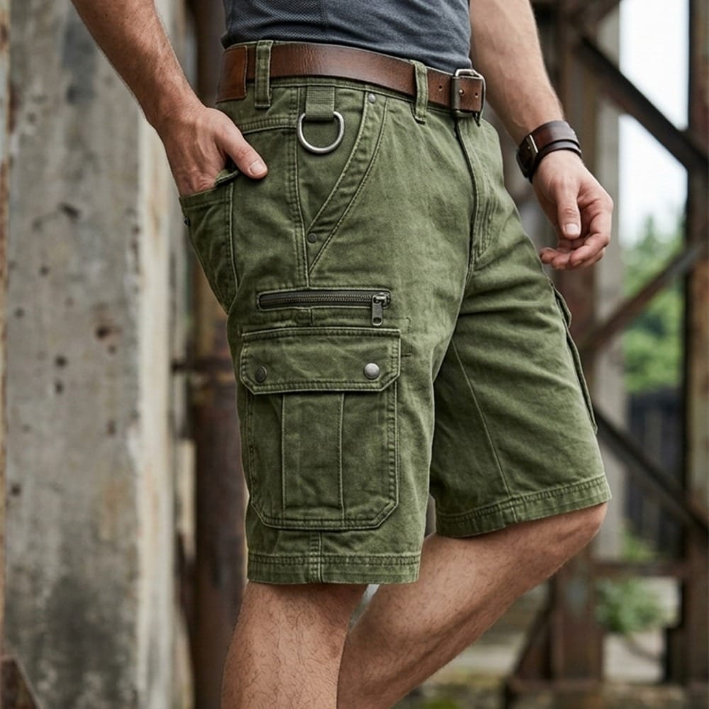 LAURENT MONACO | SHORTS CARGO AUDACIEUX POUR HOMMES