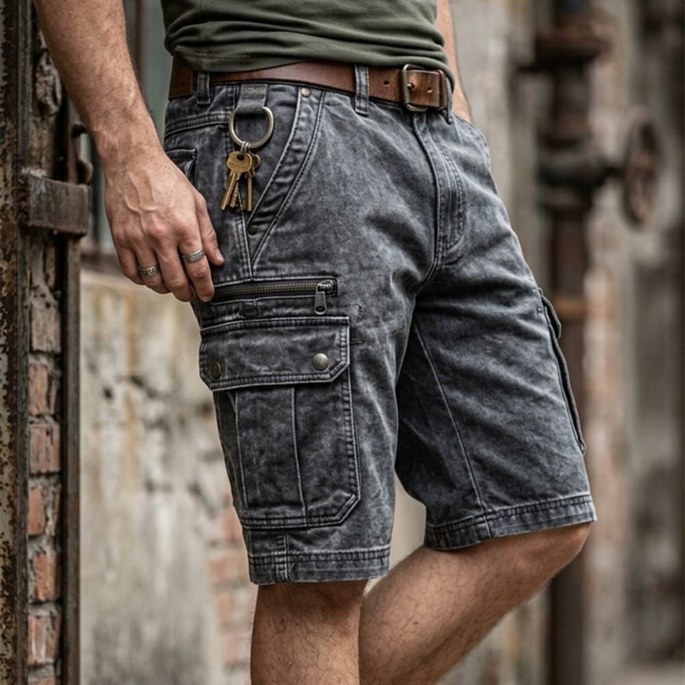 LAURENT MONACO | SHORTS CARGO AUDACIEUX POUR HOMMES