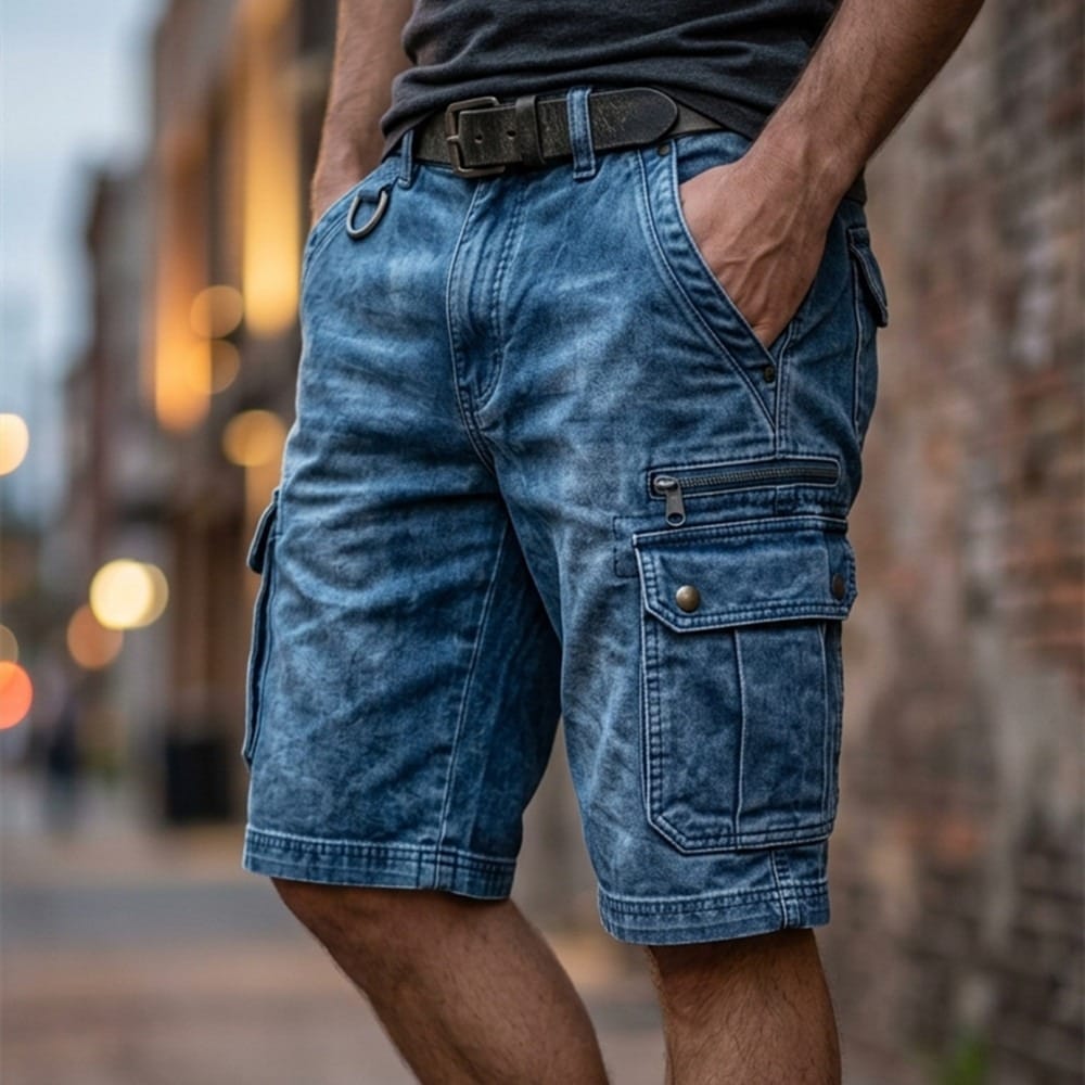 LAURENT MONACO | SHORTS CARGO AUDACIEUX POUR HOMMES