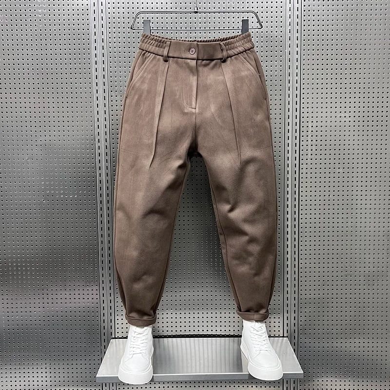 LAURENT MONACO | PANTALON PLISSÉ CONIQUE POUR HOMMES