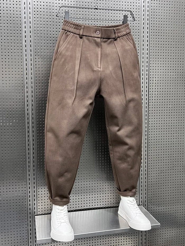 LAURENT MONACO | PANTALON PLISSÉ CONIQUE POUR HOMMES