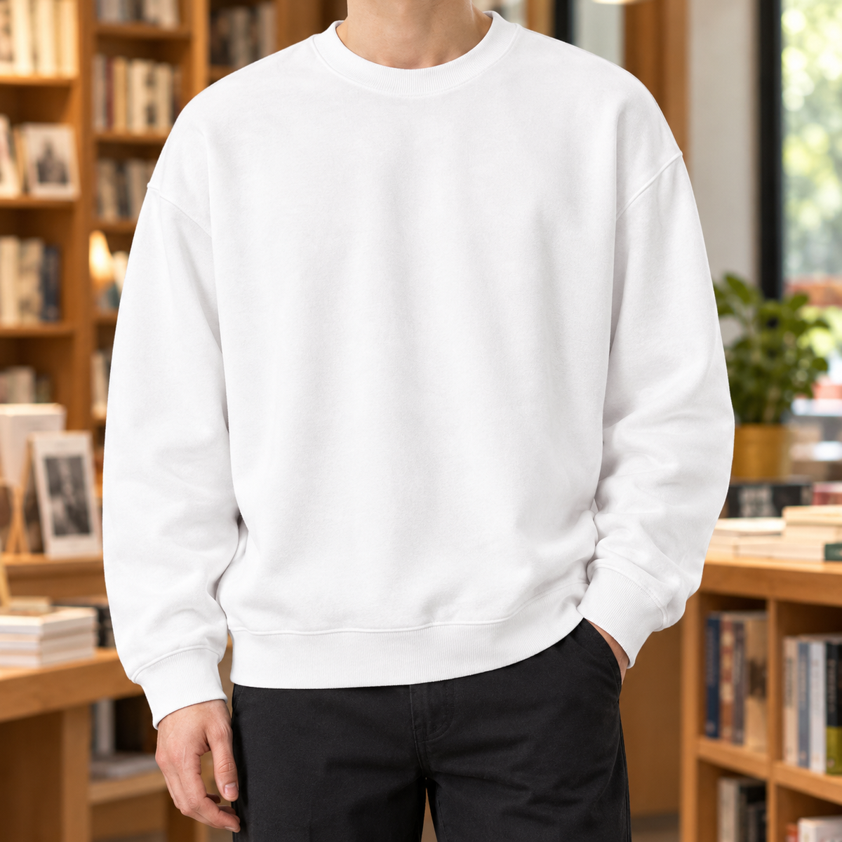 LAURENT MONACO | PULL EN MÉLANGE DE COTON POUR HOMMES