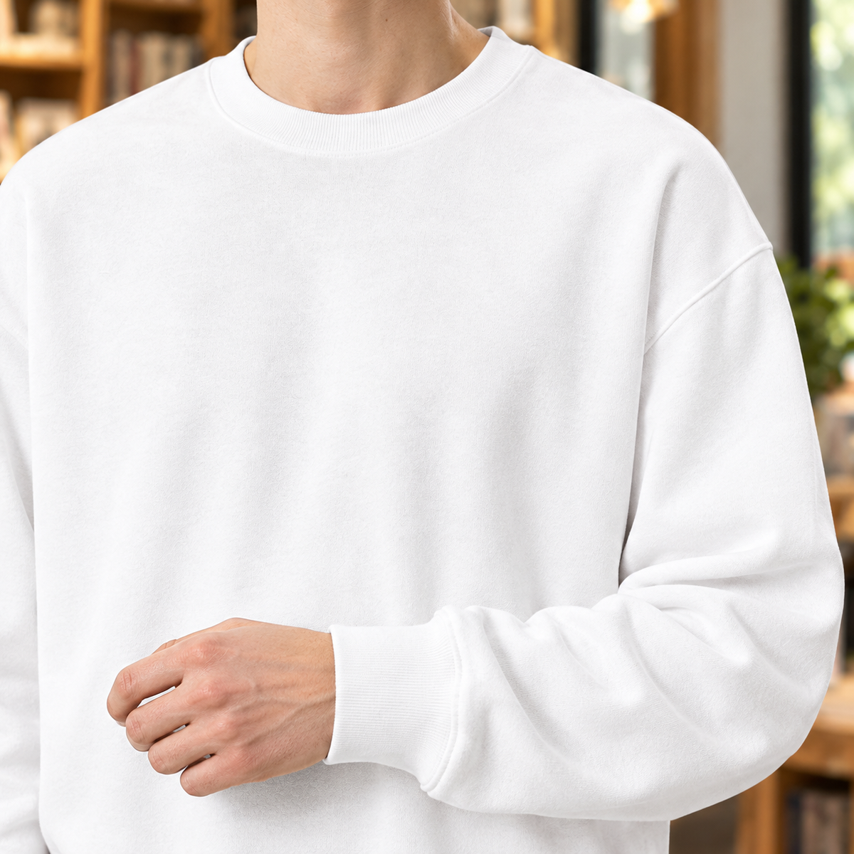 LAURENT MONACO | PULL EN MÉLANGE DE COTON POUR HOMMES