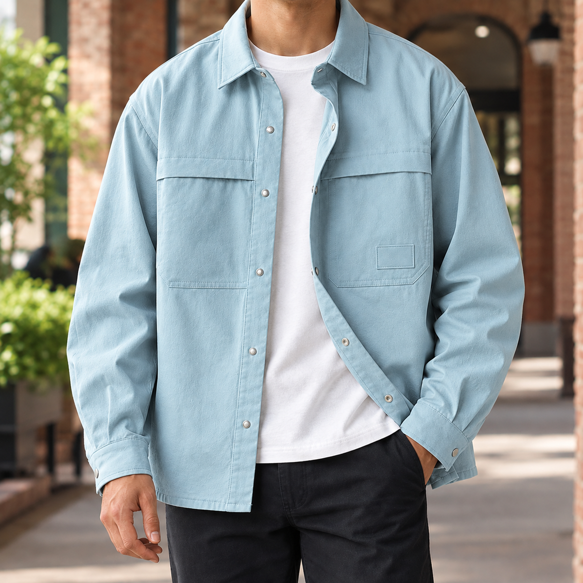 LAURENT MONACO | VESTE UTILITAIRE PASTEL POUR HOMMES