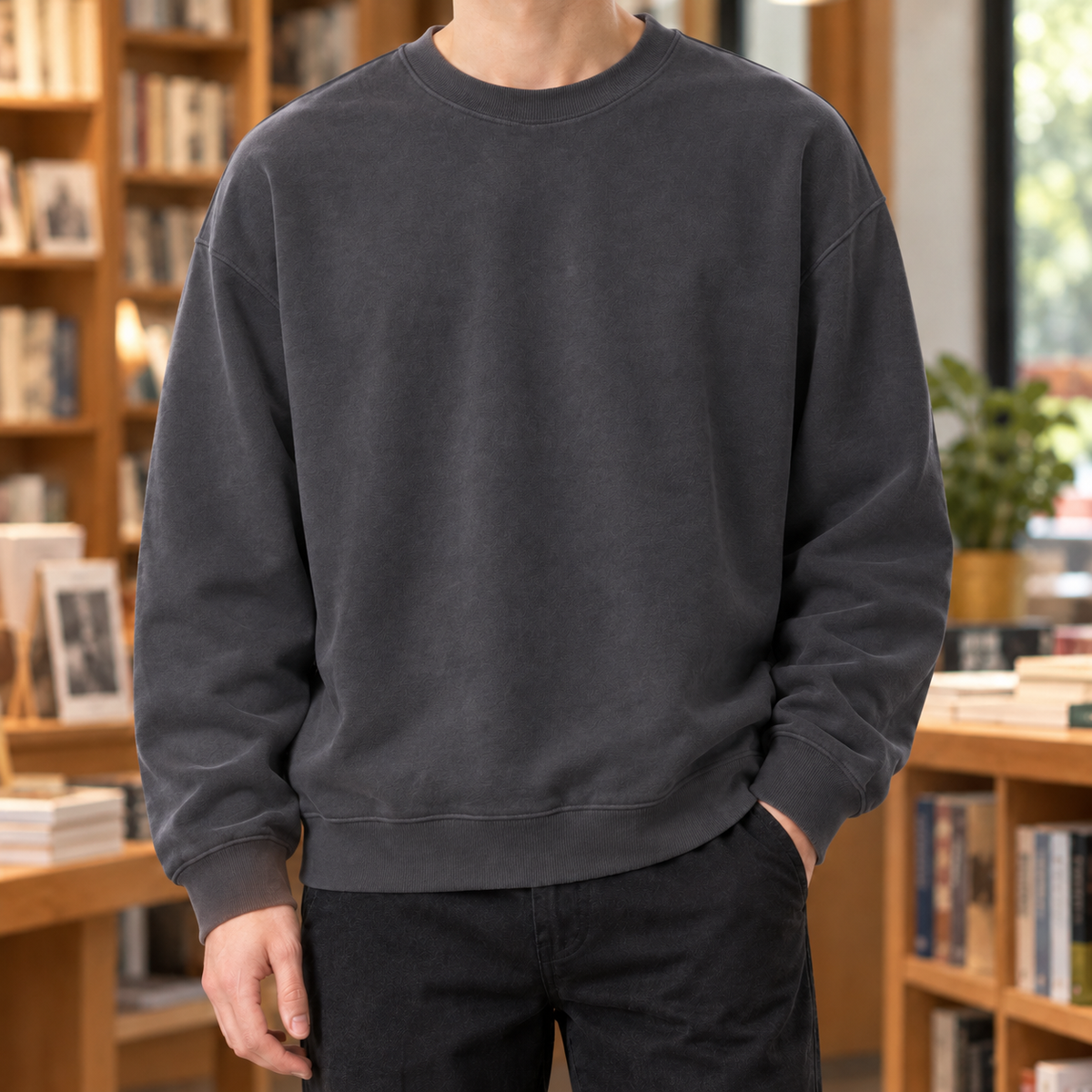 LAURENT MONACO | PULL EN MÉLANGE DE COTON POUR HOMMES