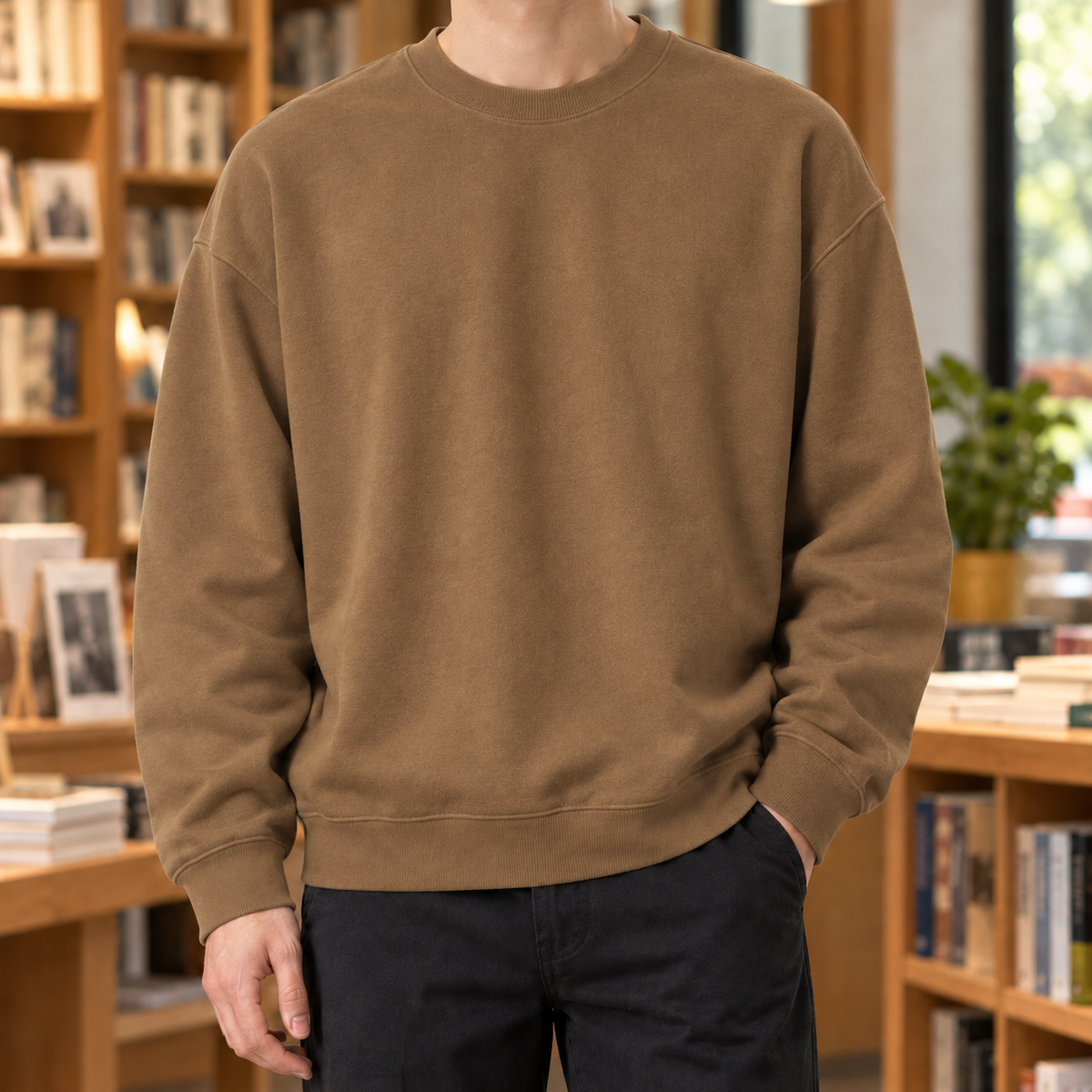 LAURENT MONACO | PULL EN MÉLANGE DE COTON POUR HOMMES