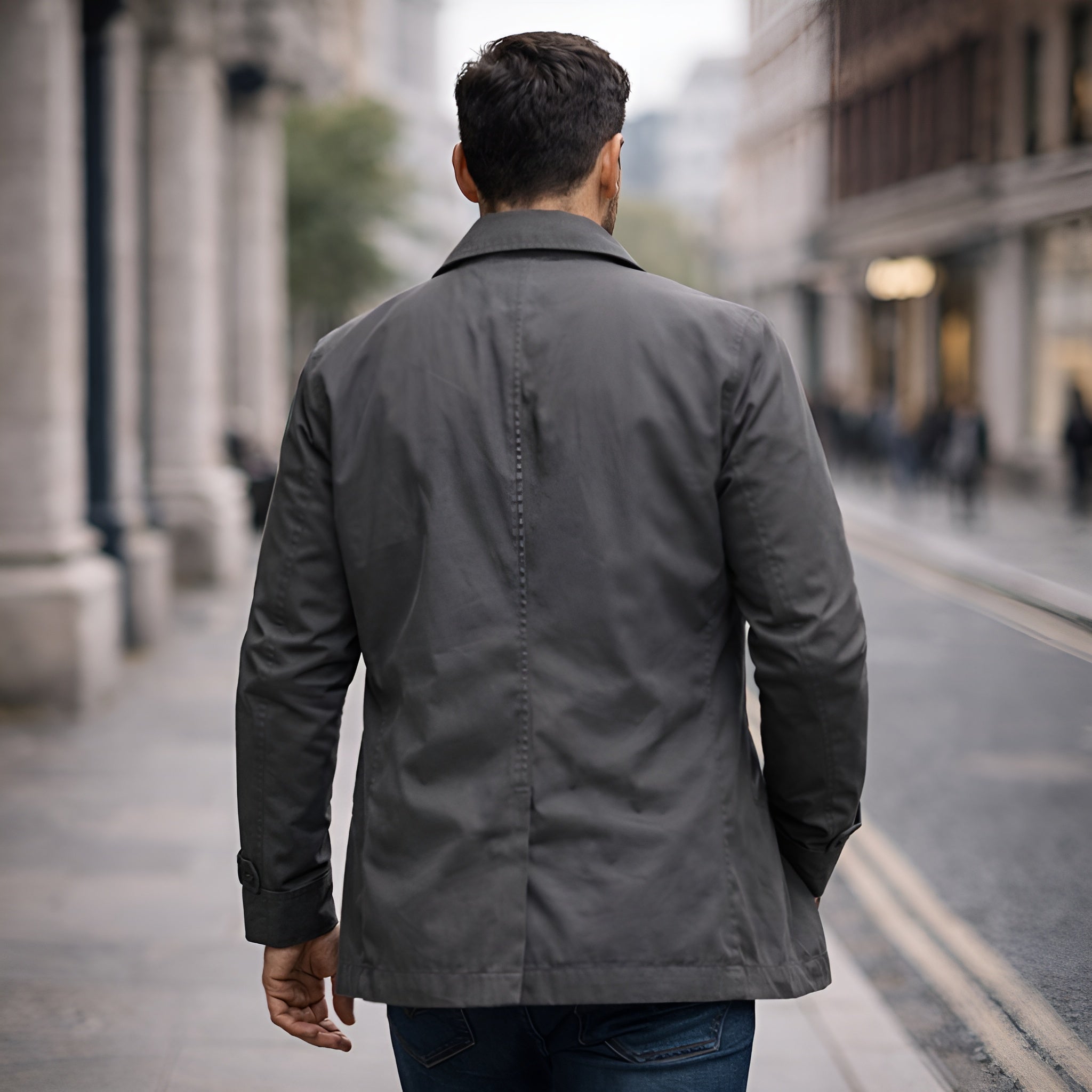 LAURENT MONACO | MANTEAU URBAIN MODERNE POUR HOMMES