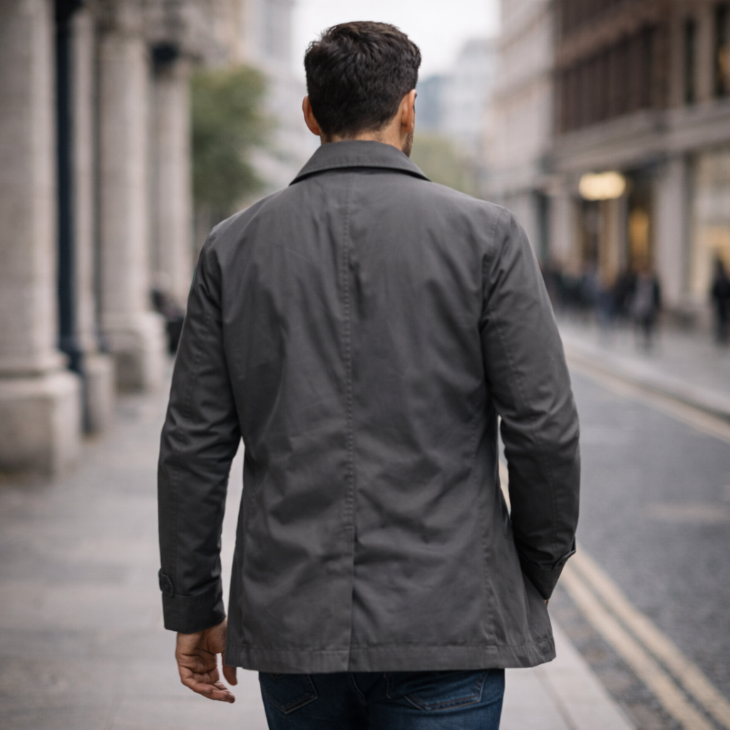 LAURENT MONACO | MANTEAU CLASSIQUE POUR HOMMES