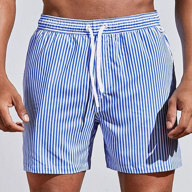 LAURENT MONACO | SHORT D'ÉTÉ À RAYURES POUR HOMMES