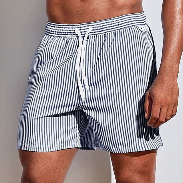 LAURENT MONACO | SHORT D'ÉTÉ À RAYURES POUR HOMMES