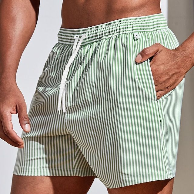 LAURENT MONACO | SHORT D'ÉTÉ À RAYURES POUR HOMMES