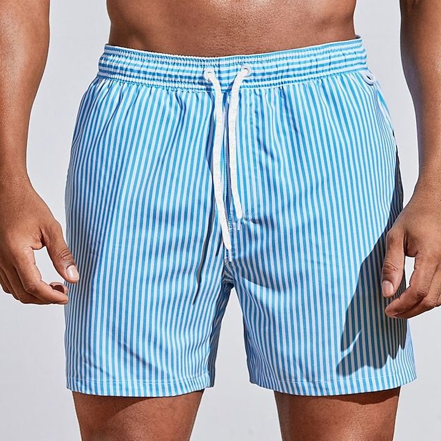 LAURENT MONACO | SHORT D'ÉTÉ À RAYURES POUR HOMMES