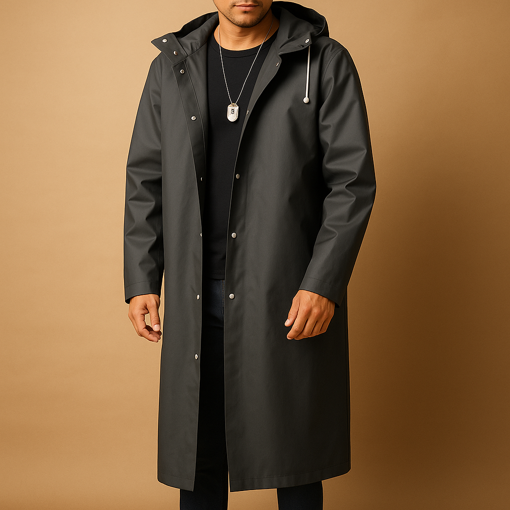 LAURENT MONACO | IMPERMÉABLE LONG POUR HOMMES