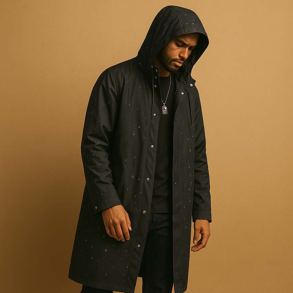 LAURENT MONACO | IMPERMÉABLE LONG POUR HOMMES
