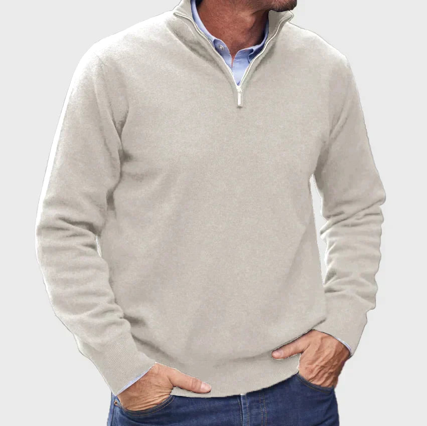 LAURENT MONACO | PULL AVEC ZIP POUR HOMME