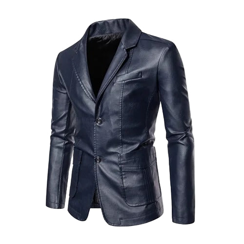 LAURENT MONACO | VESTE EN CUIR BUSINESS CASUAL