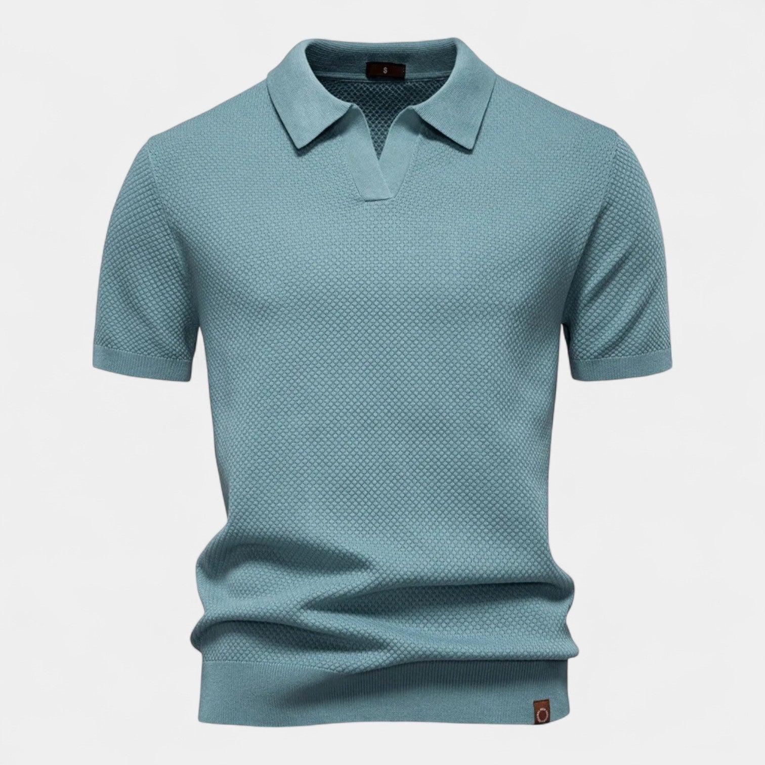 LAURENT MONACO | POLO À COL OUVERT POUR HOMMES