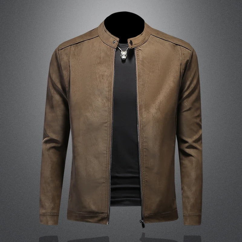 LAURENT MONACO | VESTE EN CUIR DE HAUTE QUALITÉ