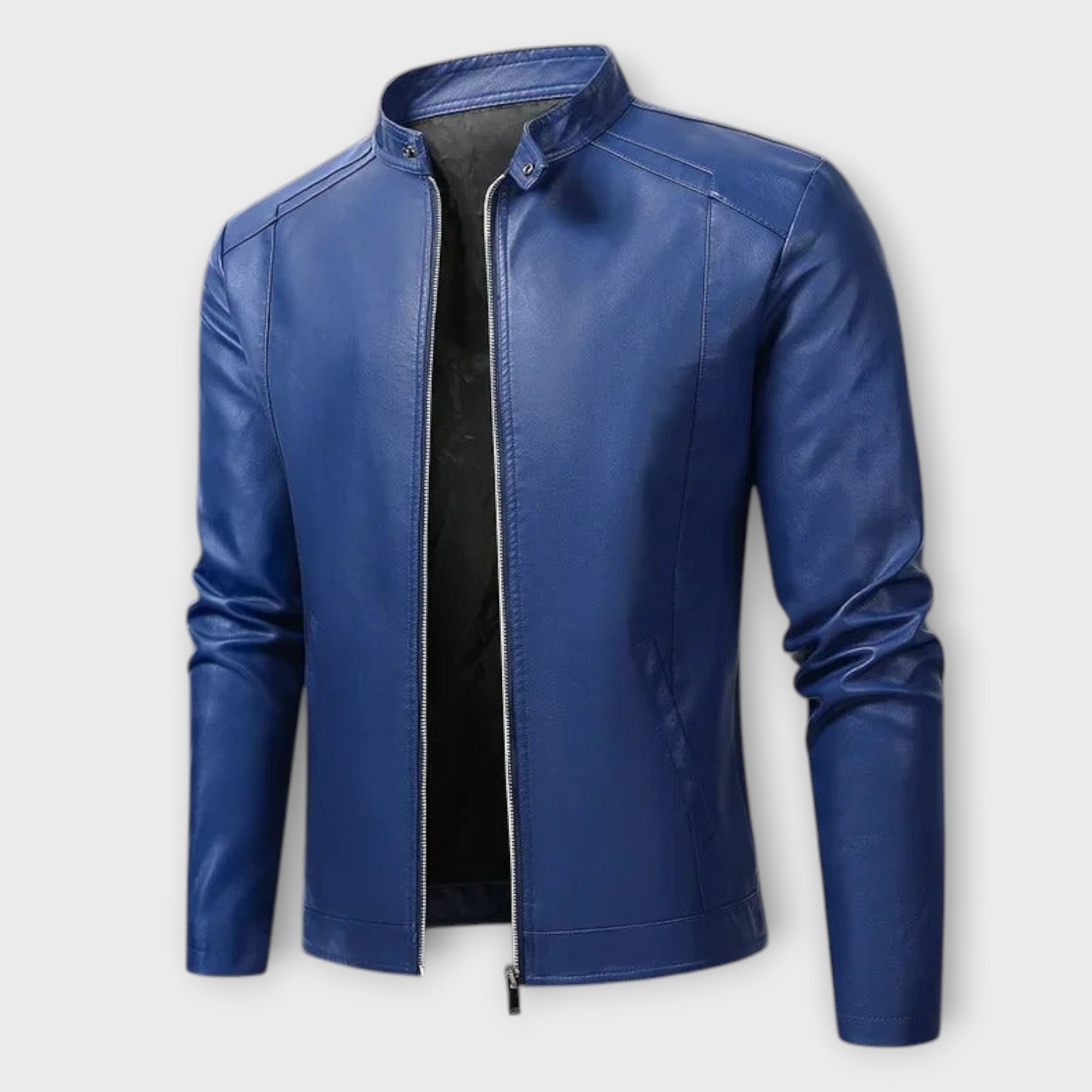 DUMONT LYON | VESTE EN CUIR BIKER ÉLÉGANTE POUR HOMME