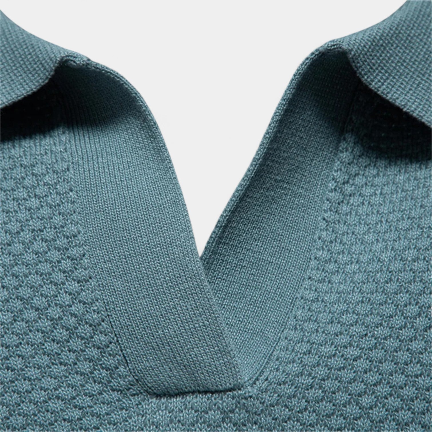 LAURENT MONACO | POLO À COL OUVERT POUR HOMMES