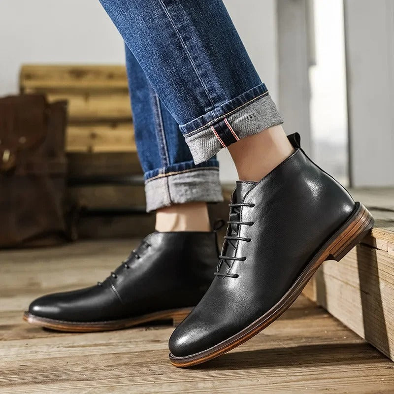 LAURENT MONACO | BOTTES EN CUIR
