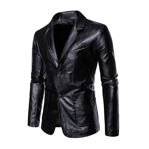 LAURENT MONACO | VESTE EN CUIR BUSINESS CASUAL