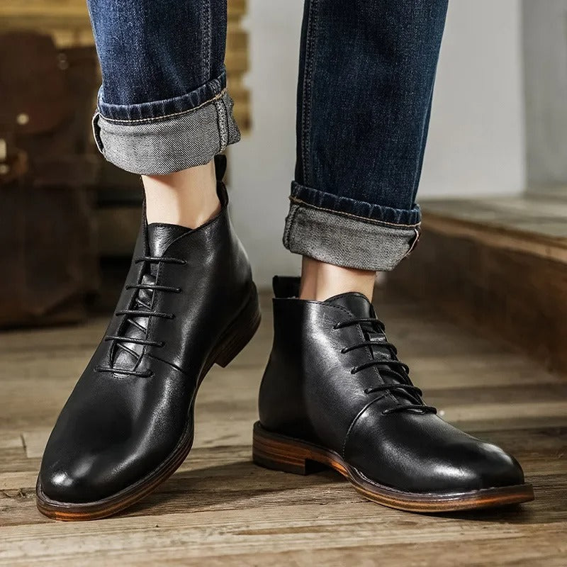 LAURENT MONACO | BOTTES EN CUIR