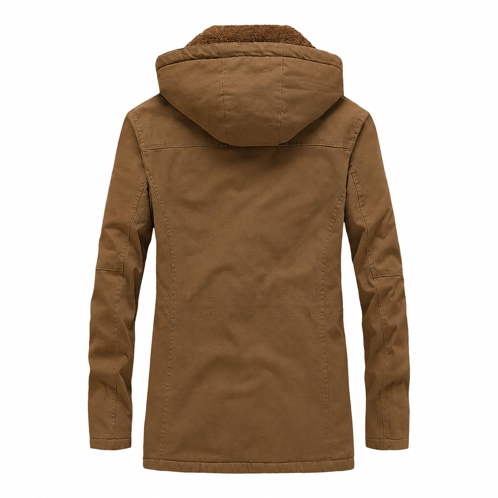 LAURENT MONACO | VESTE À CAPUCHE EN COTON POUR HOMMES