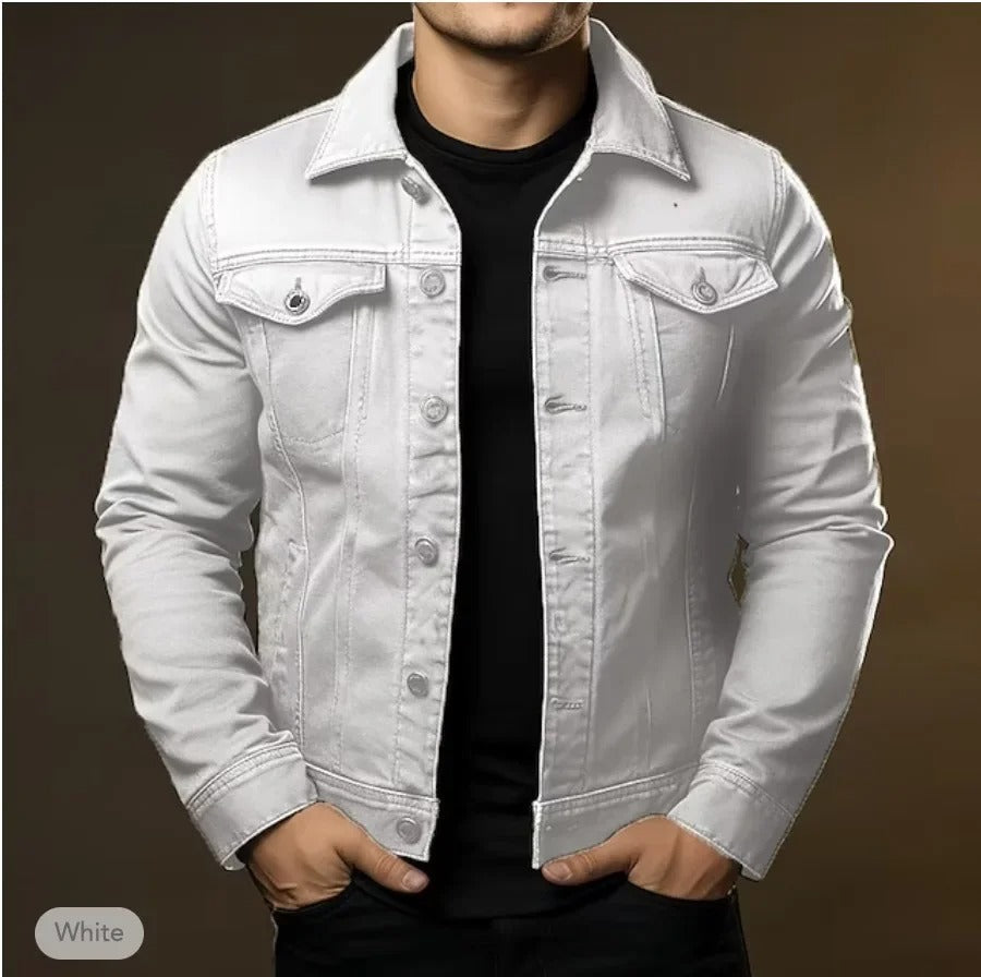 LAURENT MONACO | VESTE EN JEAN CLASSIQUE POUR HOMME