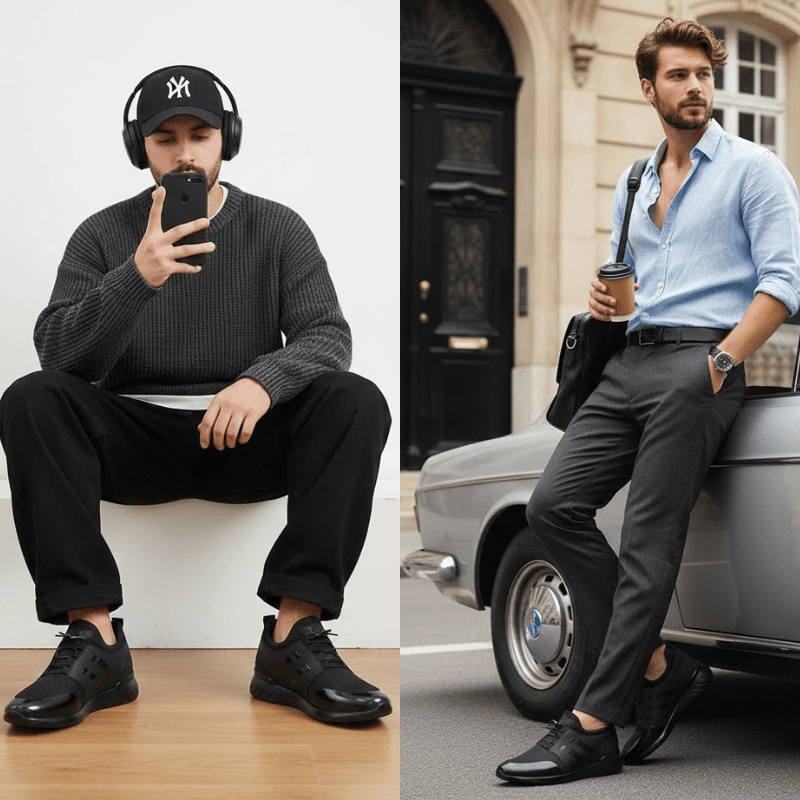LAURENT MONACO | BASKETS EN CUIR VÉGÉTALIEN POUR HOMMES