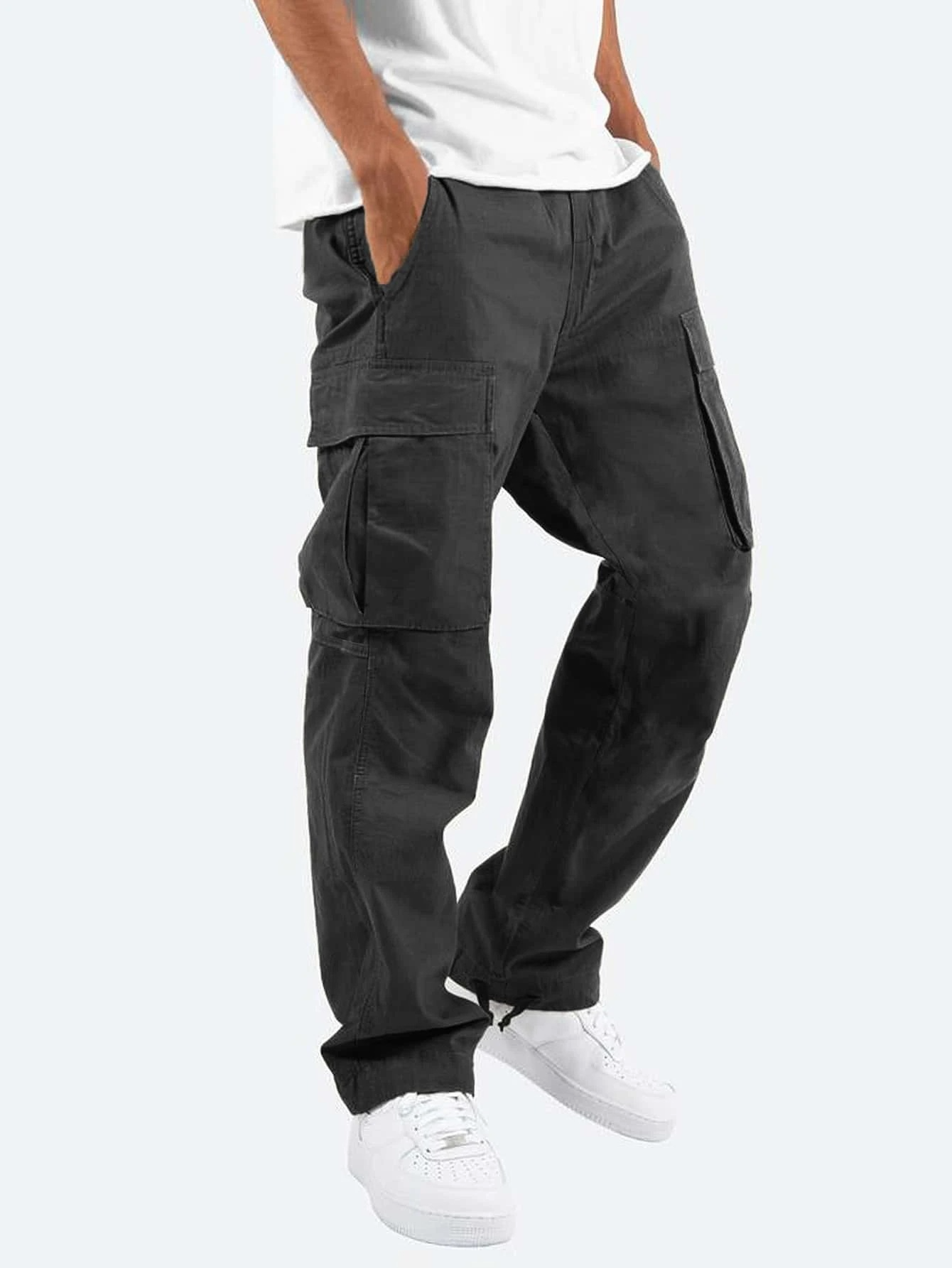 LAURENT MONACO | PANTALON CARGO DÉCONTRACTÉ POUR HOMMES