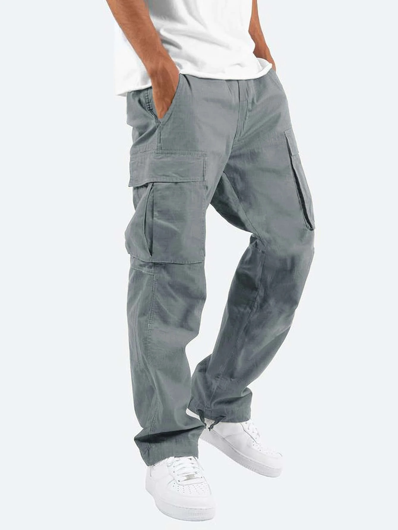 LAURENT MONACO | PANTALON CARGO DÉCONTRACTÉ POUR HOMMES