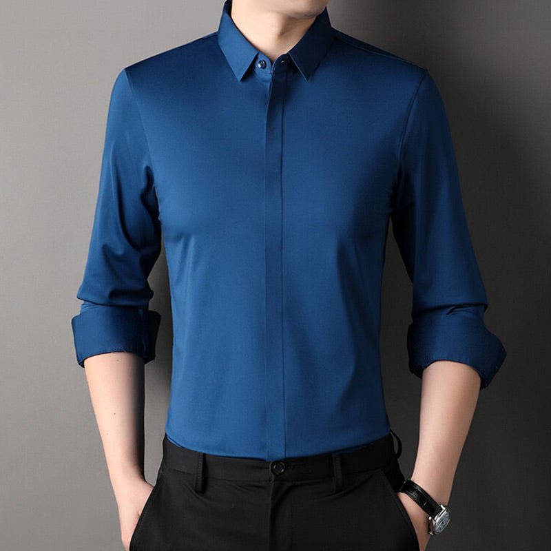 LAURENT MONACO | CHEMISE SANS PLIS POUR HOMMES