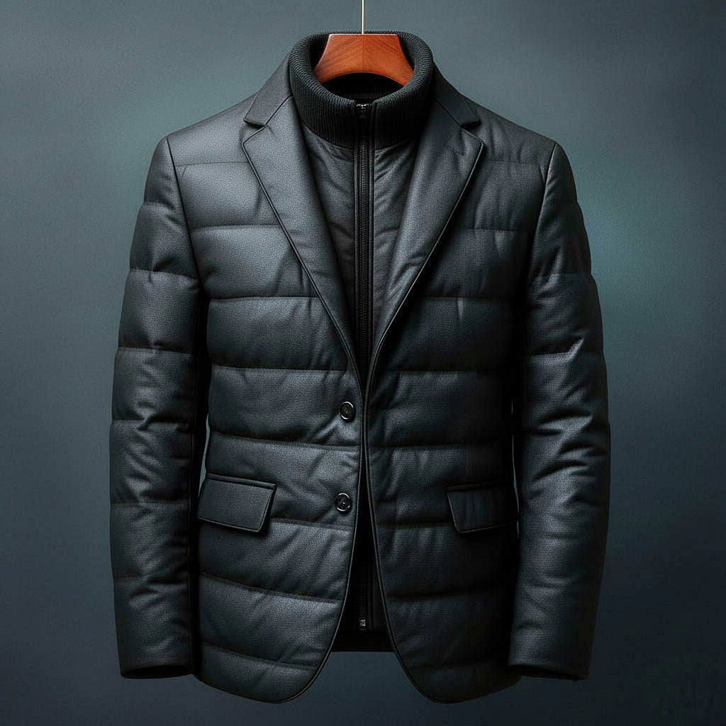 LAURENT MONACO | VESTE HYBRIDE MATELASSÉE POUR HOMME