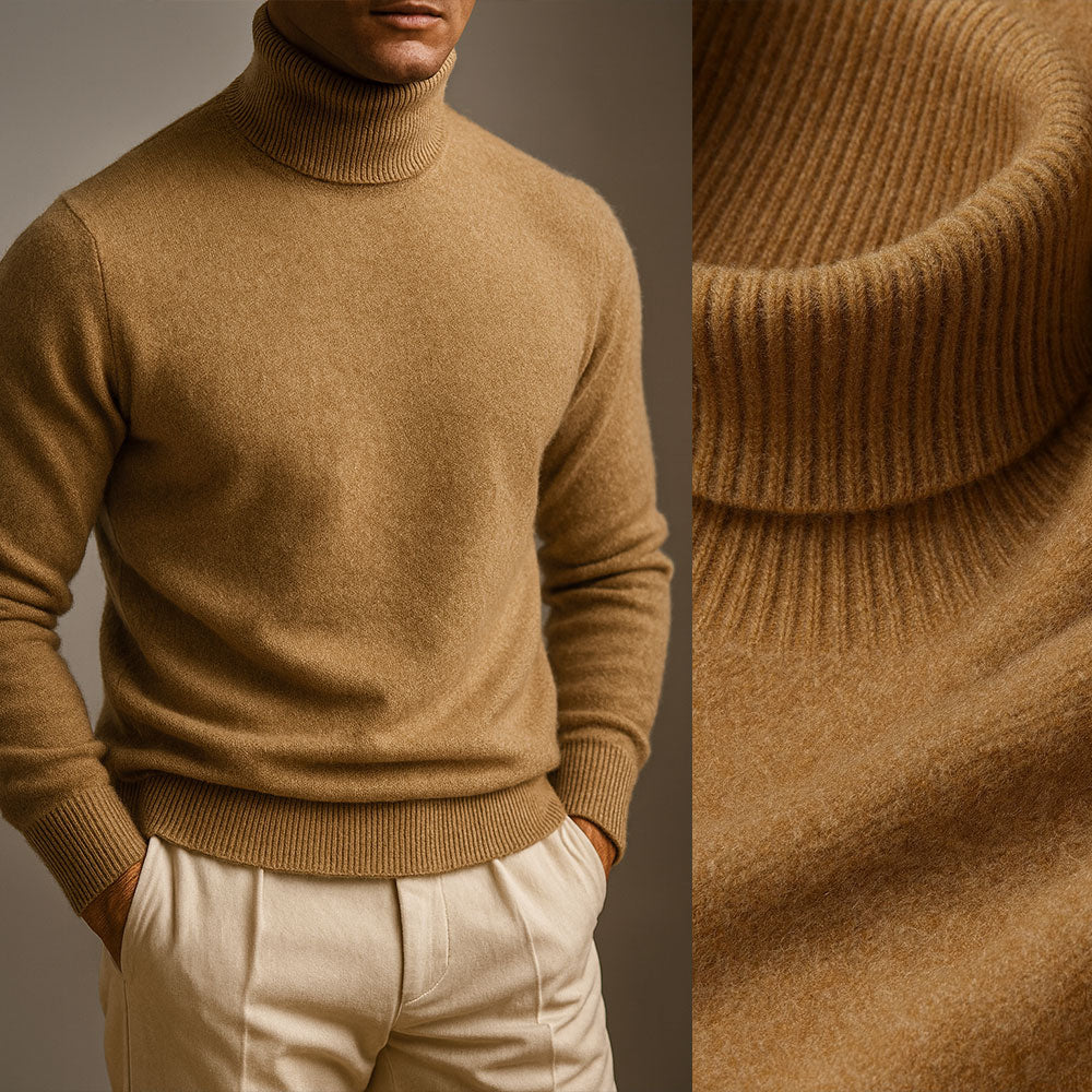 LAURENT MONACO | PULL À COL MONTANT POUR HOMME