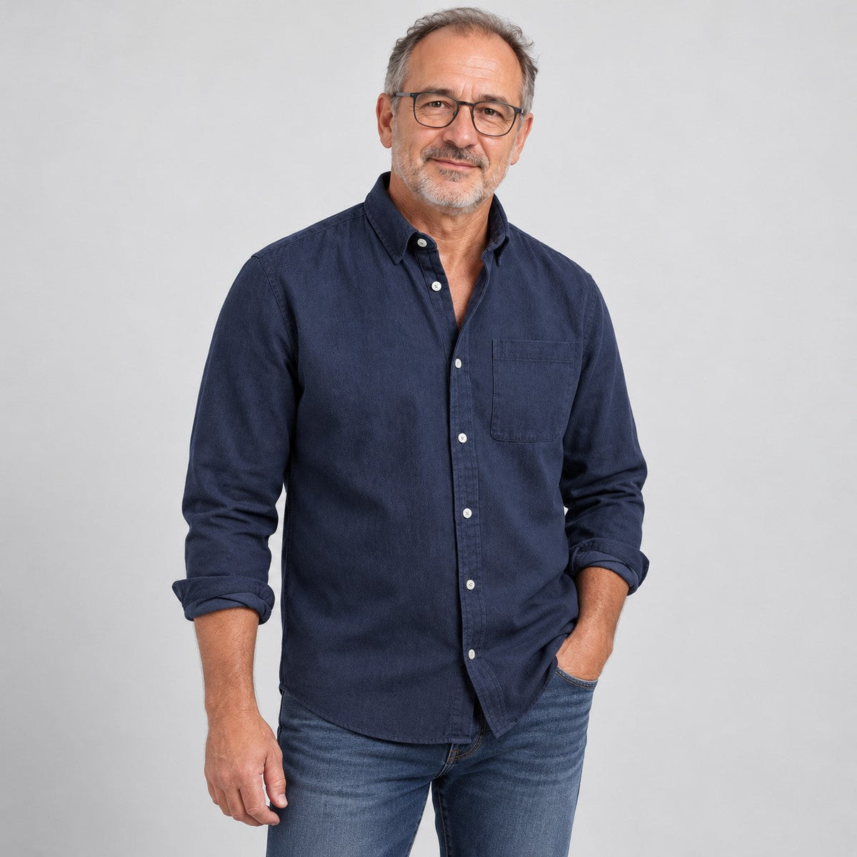 LAURENT MONACO | CHEMISE À MANCHES LONGUES POUR HOMMES