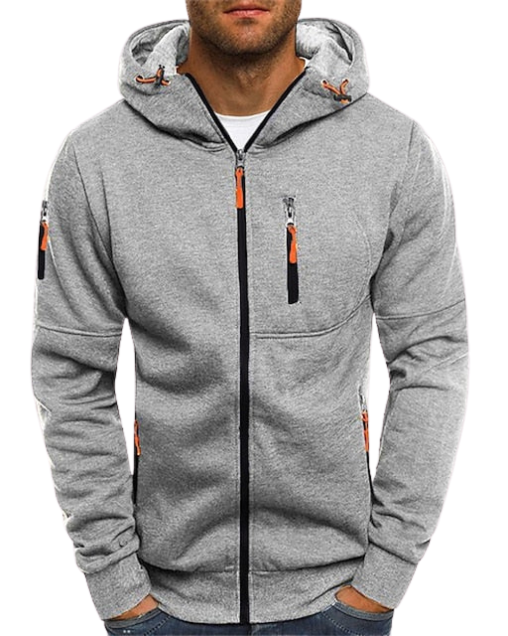 LAURENT MONACO | SWEAT À CAPUCHE AVEC POCHES POUR HOMMES