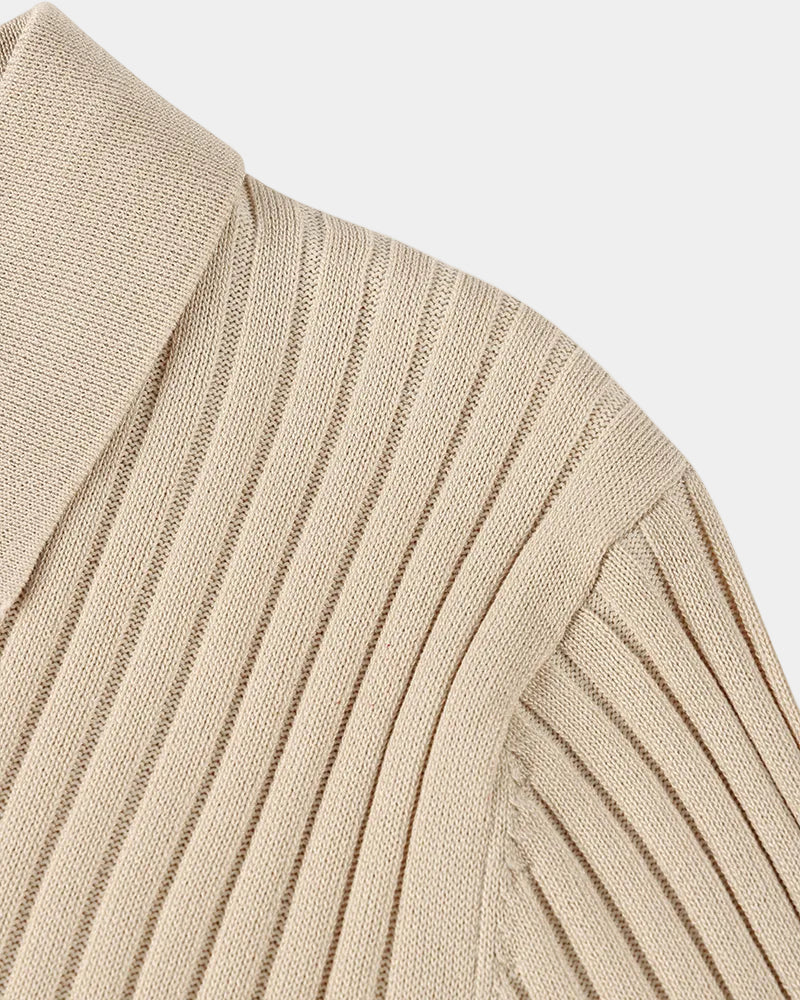 LAURENT MONACO | POLO COULISSÉ TEXTURÉ POUR HOMMES