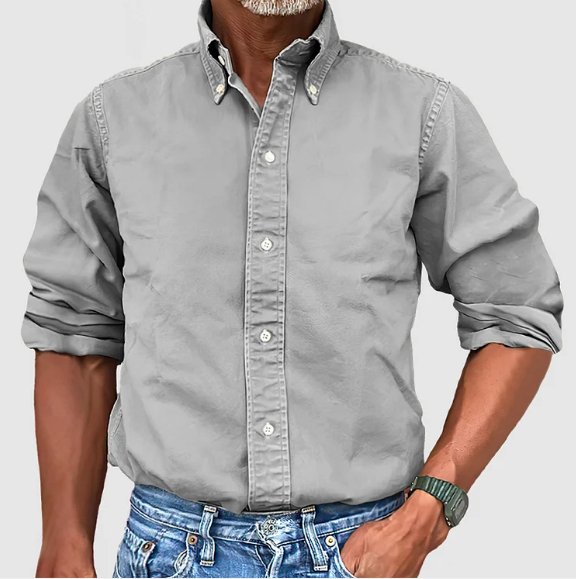 LAURENT MONACO | CHEMISE OXFORD CLASSIQUE POUR HOMMES