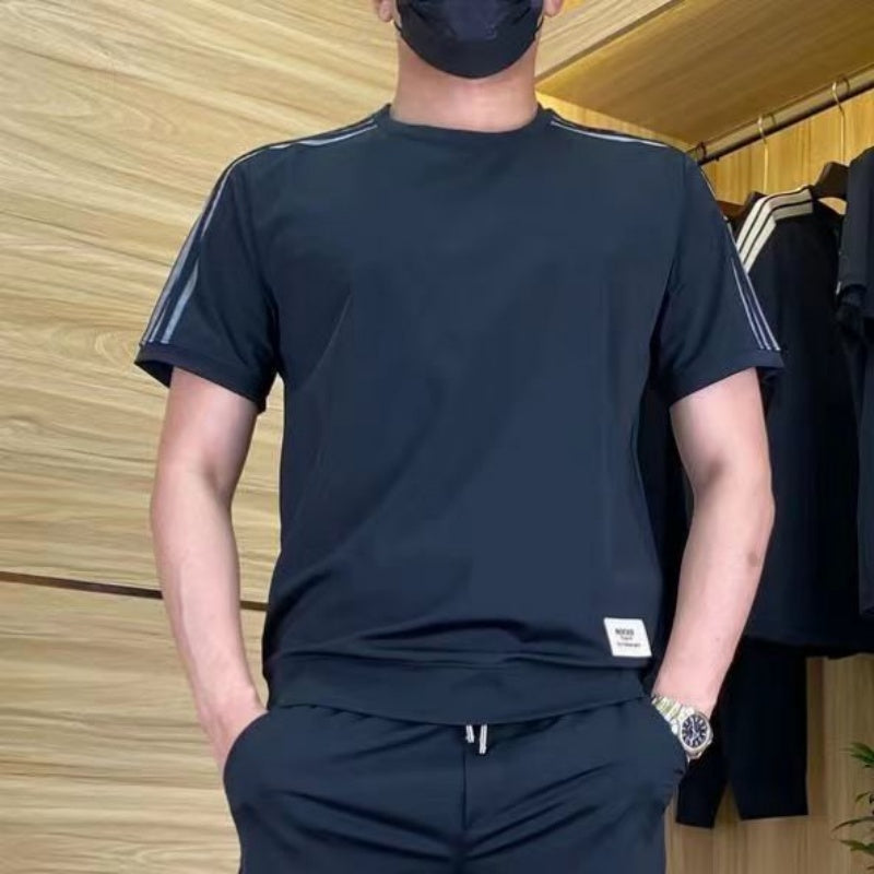 LAURENT MONACO | COMPLET HOMME EN MATÉRIAU DE LUXE AVEC ÉLASTIQUE