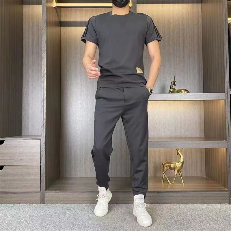 LAURENT MONACO | COMPLET HOMME EN MATÉRIAU DE LUXE AVEC ÉLASTIQUE