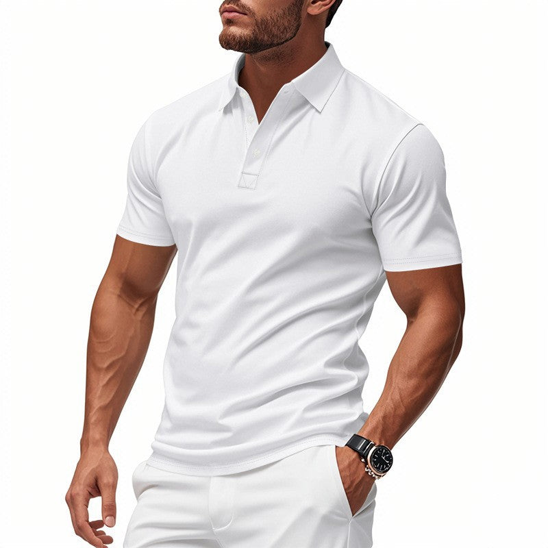LAURENT MONACO | POLO À MANCHES COURTES COUPE SLIM POUR HOMME