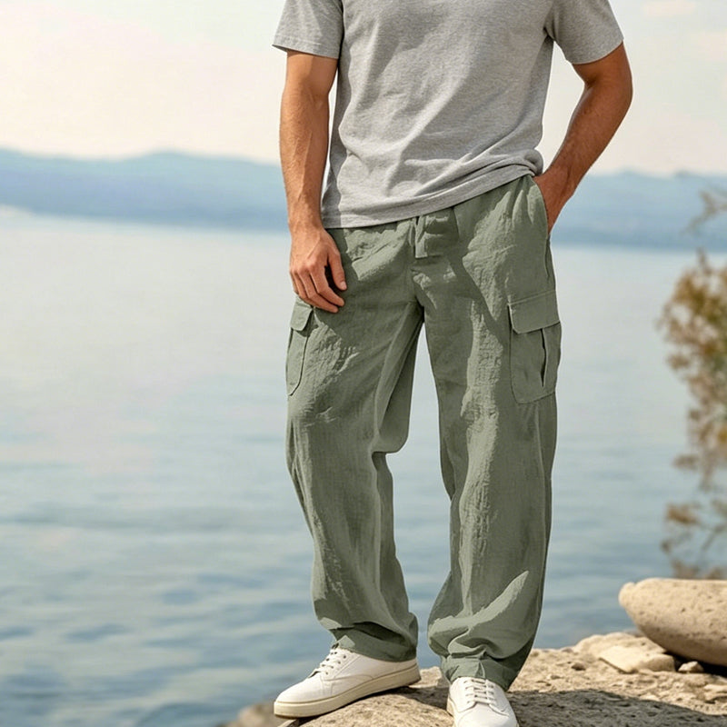 LAURENT MONACO | PANTALONS CARGO CLASSIQUES POUR HOMMES