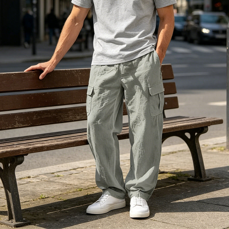 LAURENT MONACO | PANTALONS CARGO CLASSIQUES POUR HOMMES