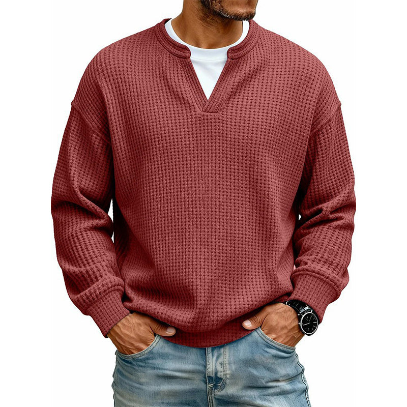 LAURENT MONACO | PULL EN MAILLE GAUFRÉE POUR HOMMES